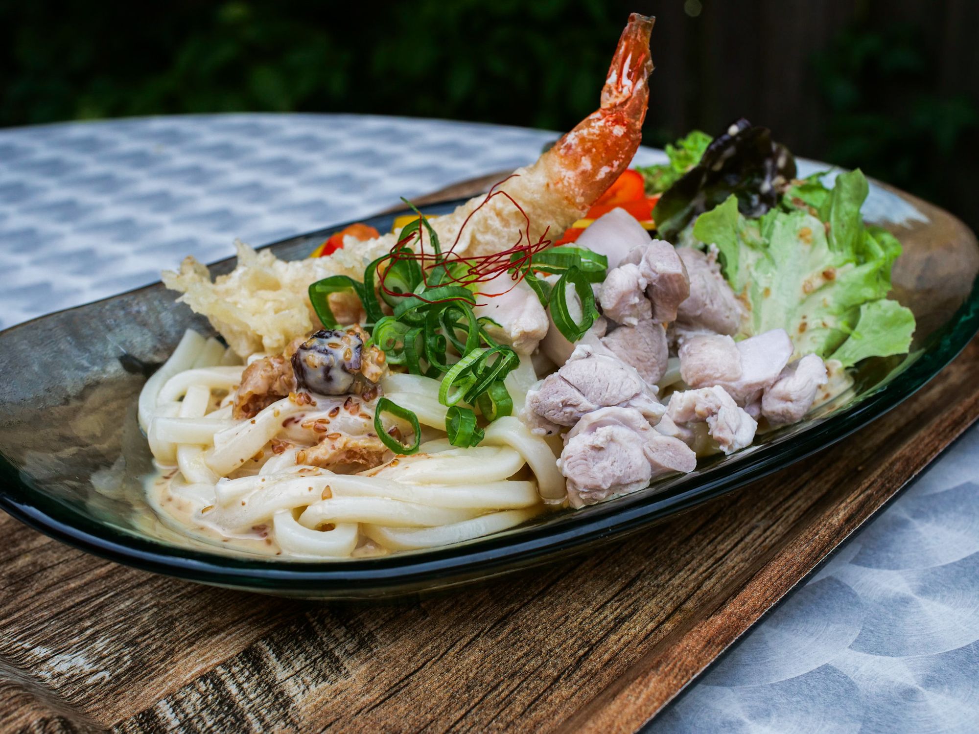 Beating the Summer Heat with Babaque's Cold Udon Salad