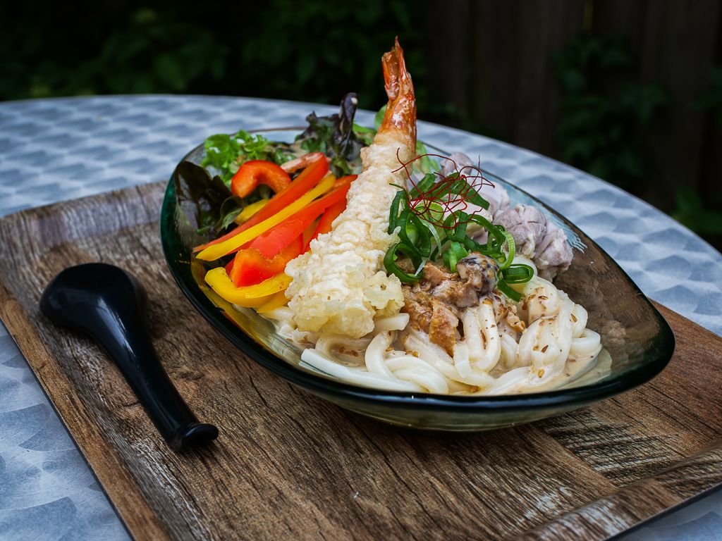 Beating the Summer Heat with Babaque's Cold Udon Salad